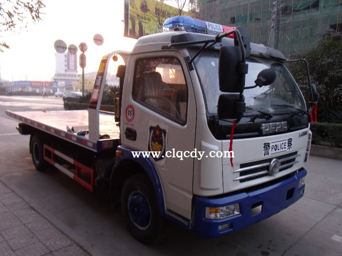 东风多利卡平板清障车 东风多利卡平板清障车